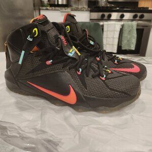 Nike LeBron 12 "Data" 2014 Men's Size 11.5